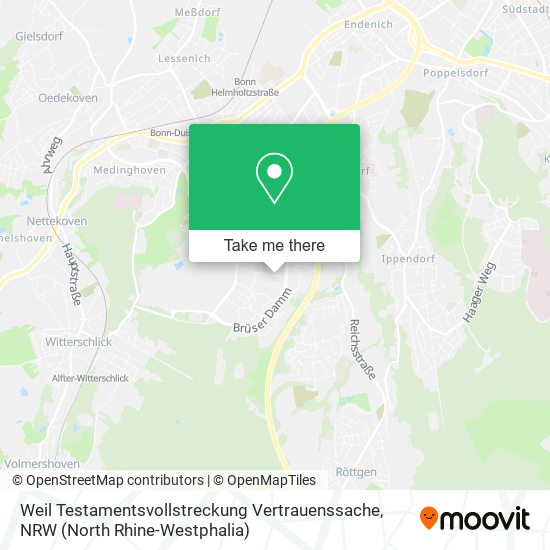 Weil Testamentsvollstreckung Vertrauenssache map