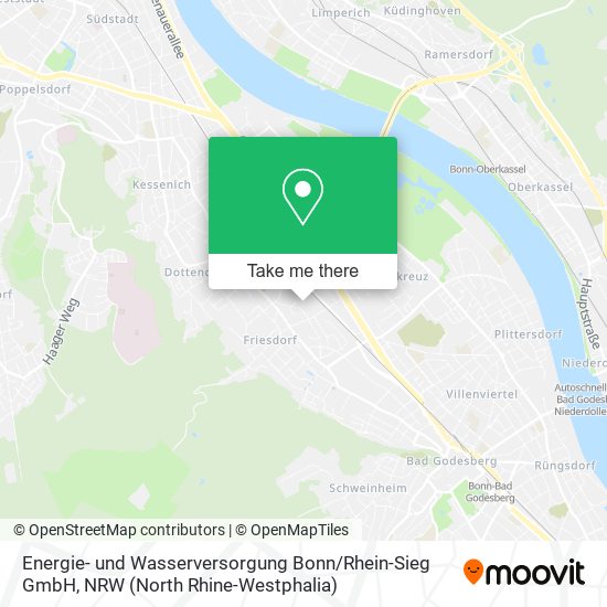 Energie- und Wasserversorgung Bonn / Rhein-Sieg GmbH map