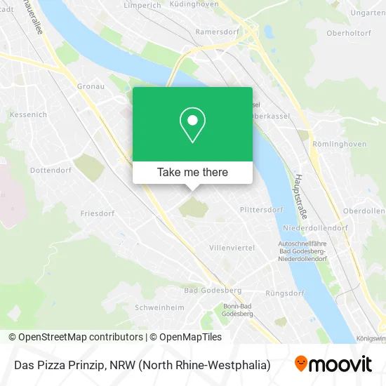 Карта Das Pizza Prinzip