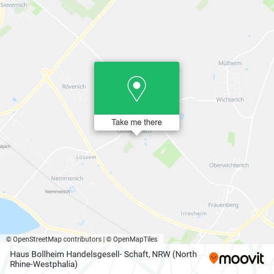 Haus Bollheim Handelsgesell- Schaft map