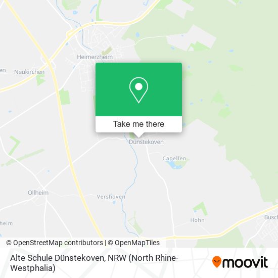 Alte Schule Dünstekoven map