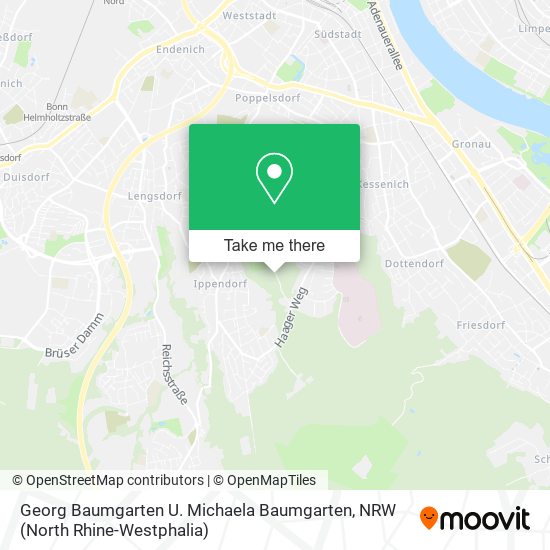 Georg Baumgarten U. Michaela Baumgarten map