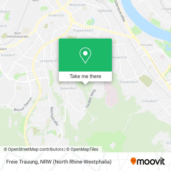 Карта Freie Trauung