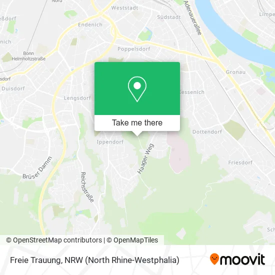 Карта Freie Trauung