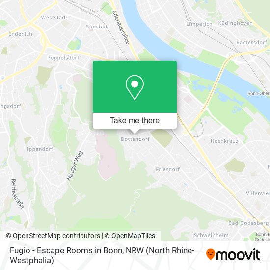 Fugio - Escape Rooms in Bonn map