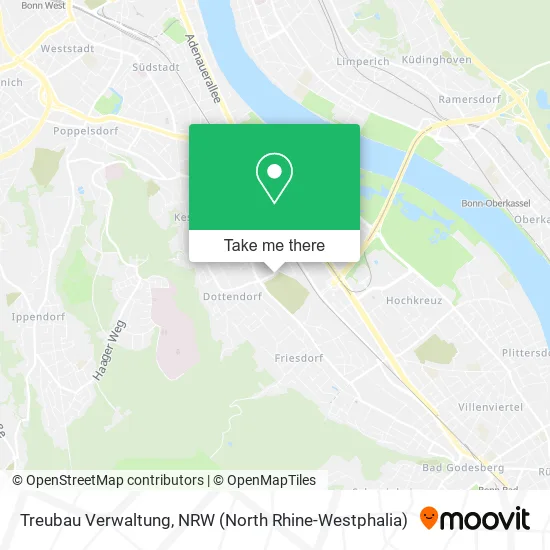 Карта Treubau Verwaltung