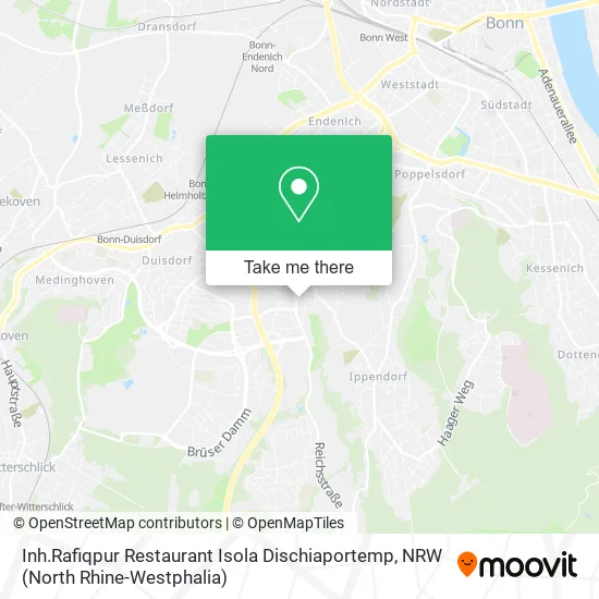 Карта Inh.Rafiqpur Restaurant Isola Dischiaportemp