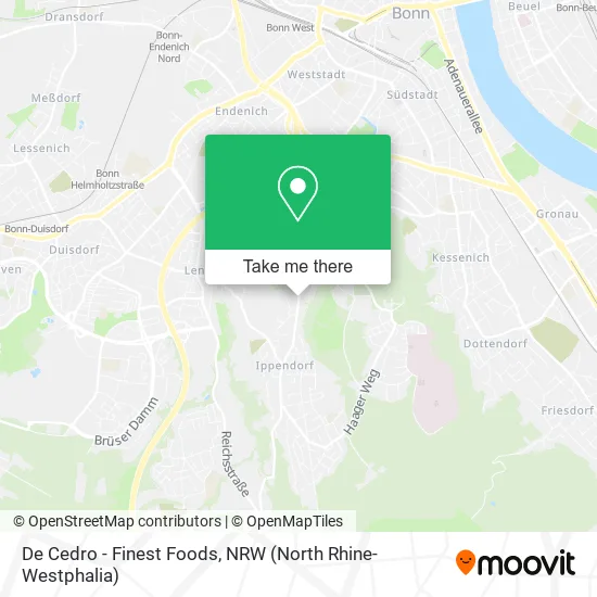 De Cedro - Finest Foods map