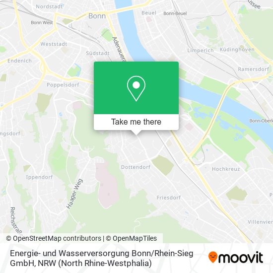 Energie- und Wasserversorgung Bonn / Rhein-Sieg GmbH map