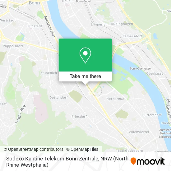 Карта Sodexo Kantine Telekom Bonn Zentrale