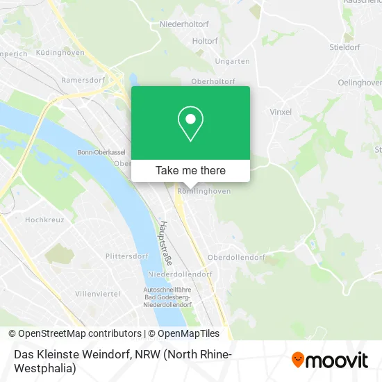 Das Kleinste Weindorf map