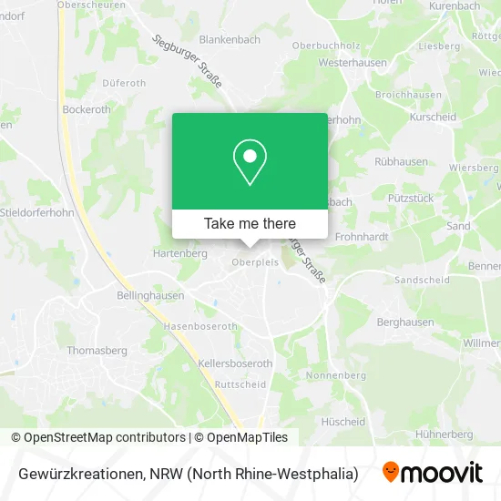 Карта Gewürzkreationen