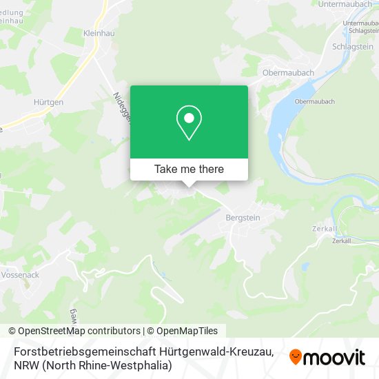 Forstbetriebsgemeinschaft Hürtgenwald-Kreuzau map