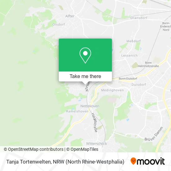 Tanja Tortenwelten map