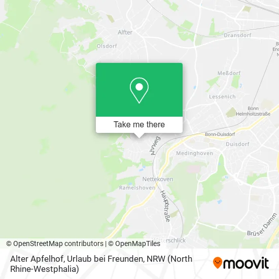 Карта Alter Apfelhof, Urlaub bei Freunden