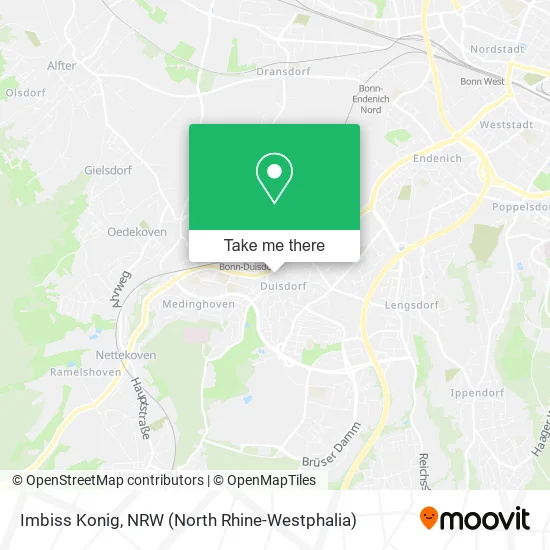 Карта Imbiss Konig