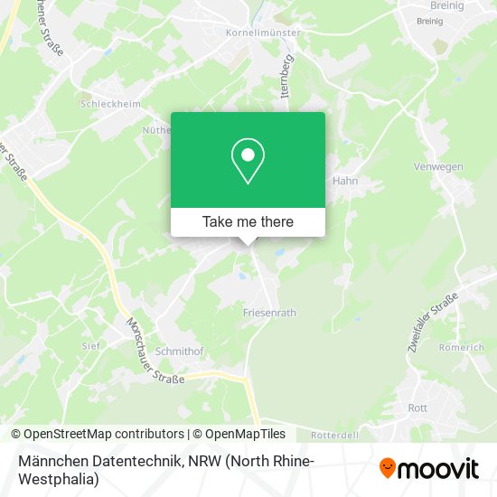 Männchen Datentechnik map