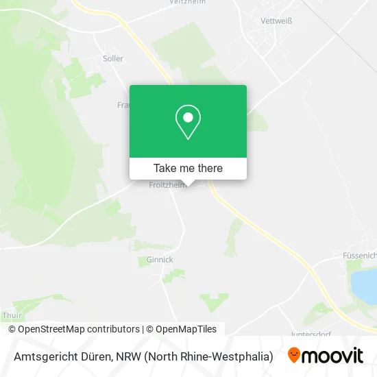 Карта Amtsgericht Düren