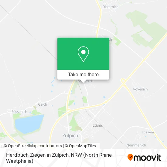 Карта Herdbuch-Ziegen in Zülpich