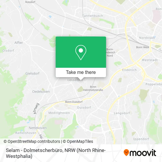 Карта Selam - Dolmetscherbüro