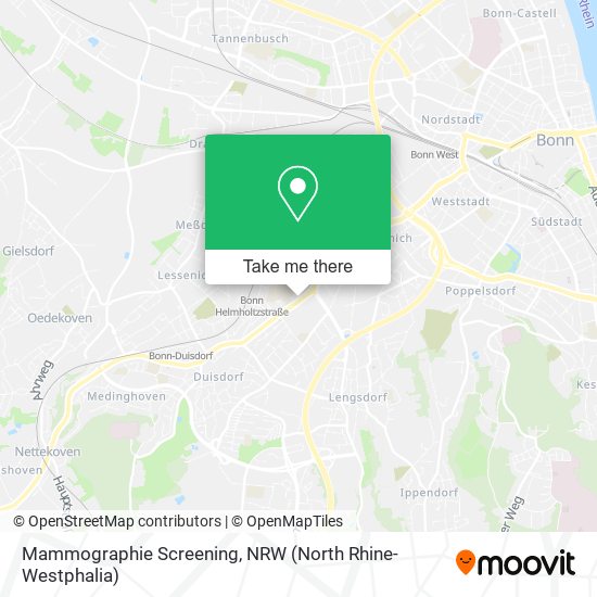 Карта Mammographie Screening