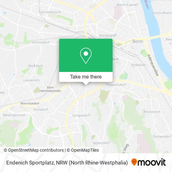 Карта Endenich Sportplatz