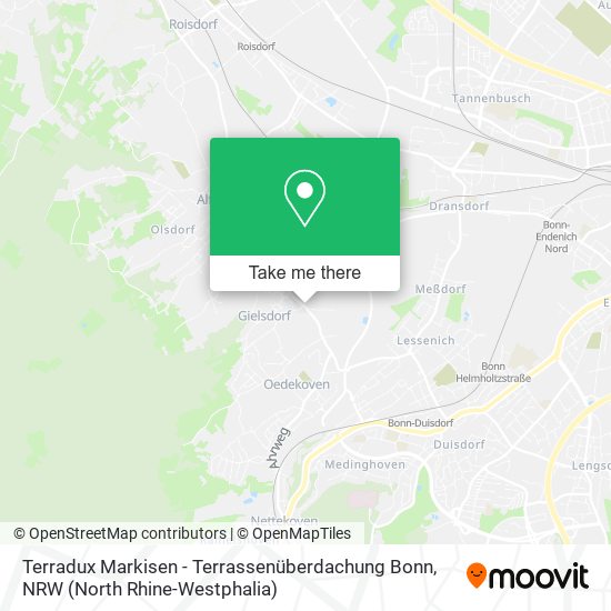 Terradux Markisen - Terrassenüberdachung Bonn map