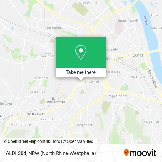 ALDI Süd map