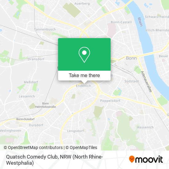 Quatsch Comedy Club map