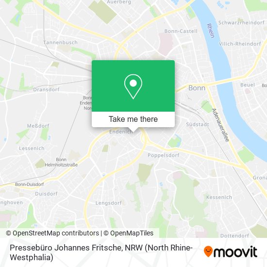 Pressebüro Johannes Fritsche map