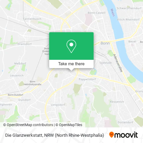 Карта Die Glanzwerkstatt