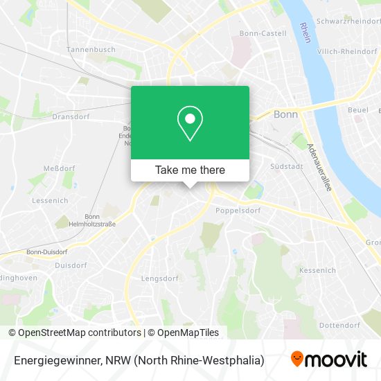Карта Energiegewinner