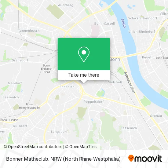 Карта Bonner Matheclub