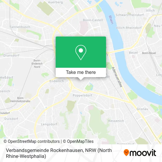 Карта Verbandsgemeinde Rockenhausen