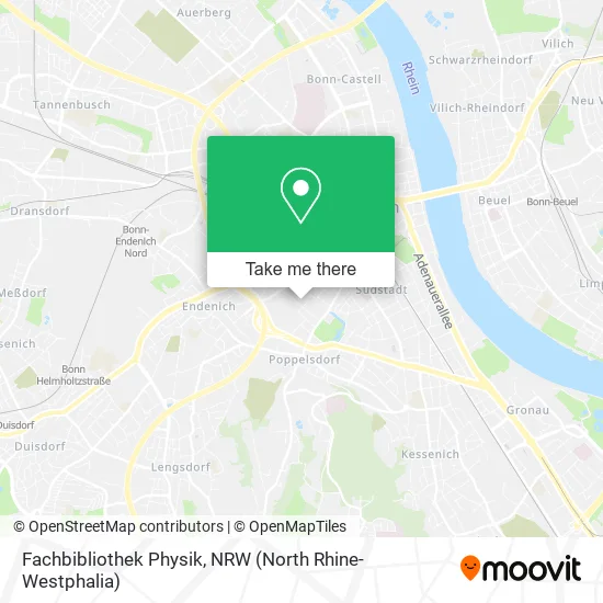 Карта Fachbibliothek Physik
