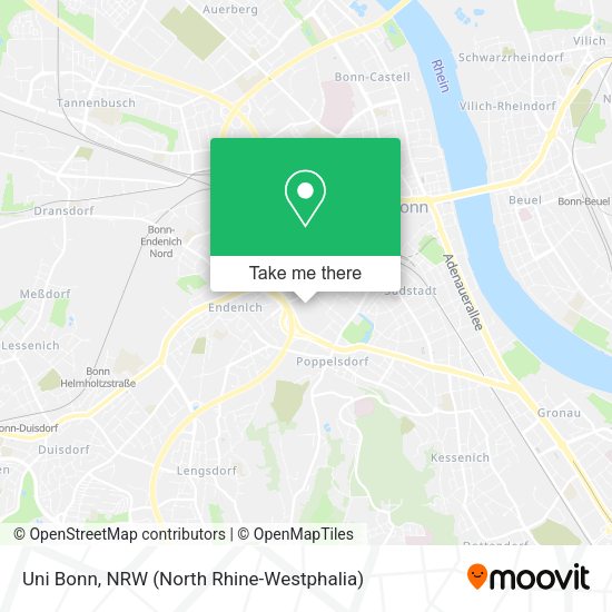 Карта Uni Bonn