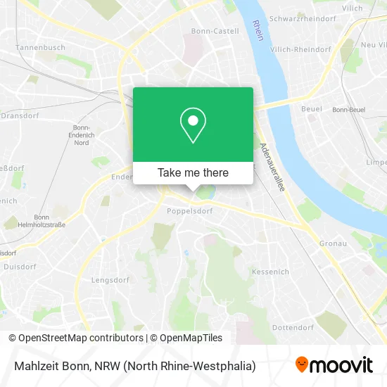 Mahlzeit Bonn map