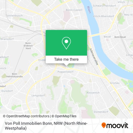 Von Poll Immobilien Bonn map