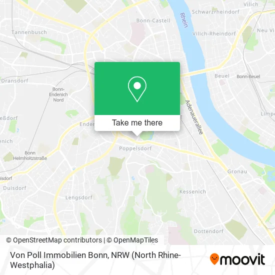 Von Poll Immobilien Bonn map