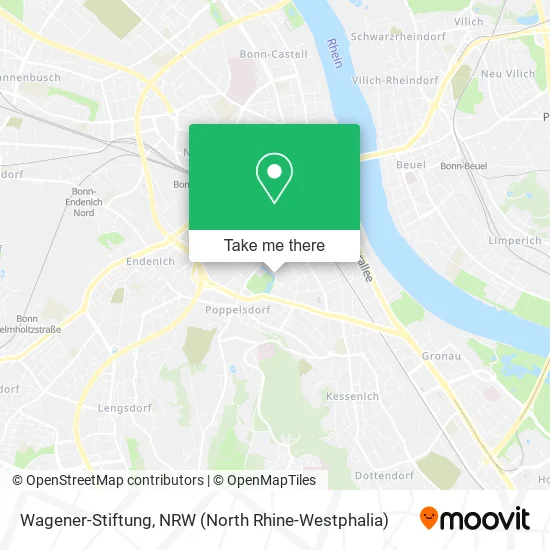 Карта Wagener-Stiftung