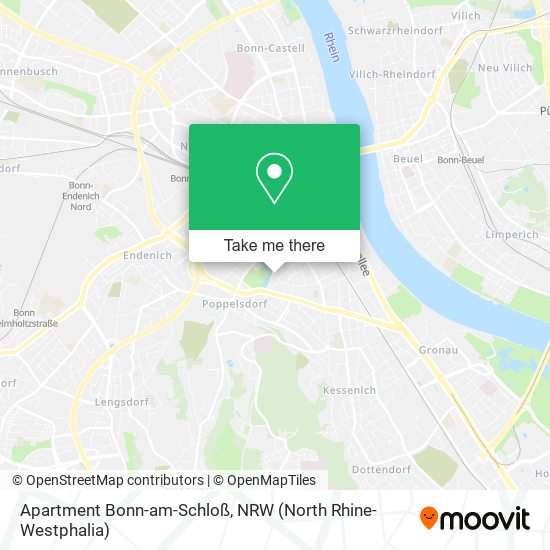 Apartment Bonn-am-Schloß map