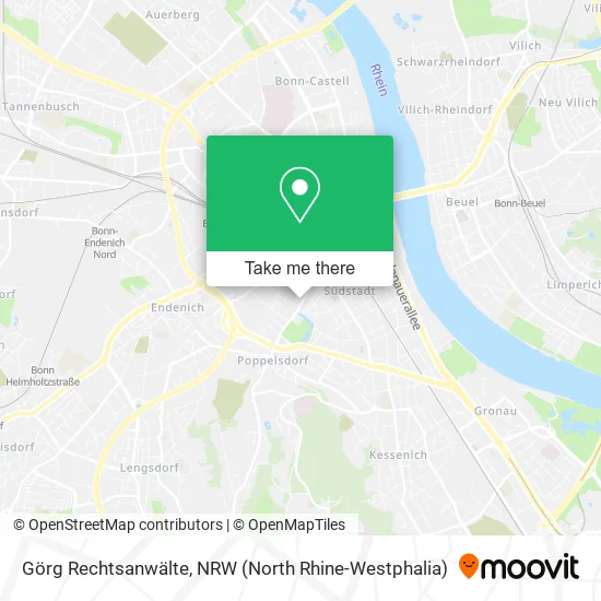 Карта Görg Rechtsanwälte