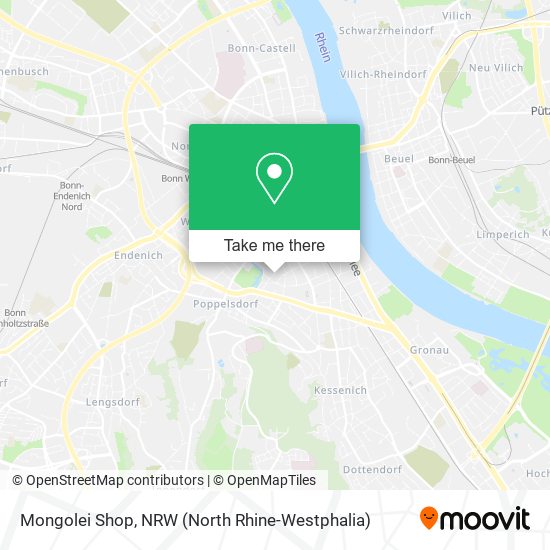 Mongolei Shop map