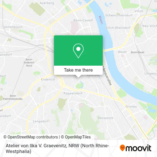 Atelier von Ilka V. Graevenitz map