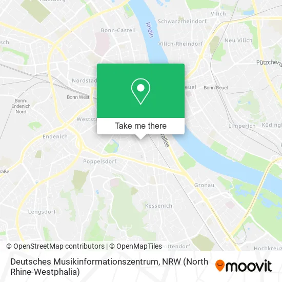 Карта Deutsches Musikinformationszentrum
