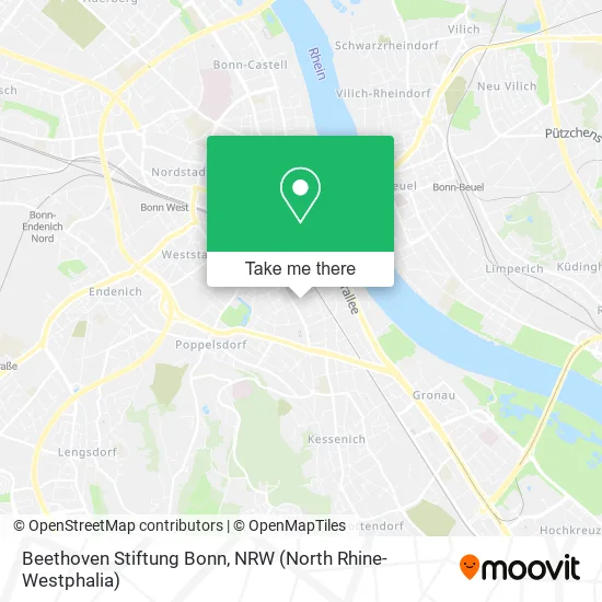 Карта Beethoven Stiftung Bonn
