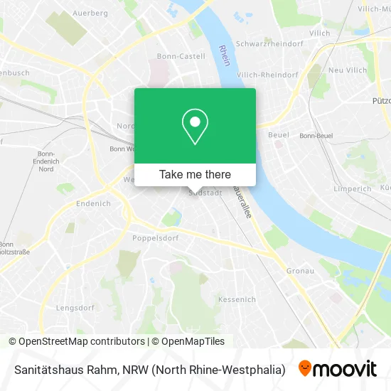 Карта Sanitätshaus Rahm