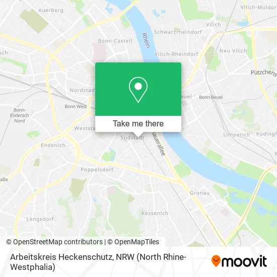 Карта Arbeitskreis Heckenschutz