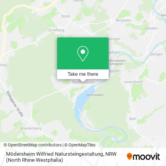 Карта Mödersheim Wilfried Natursteingestaltung