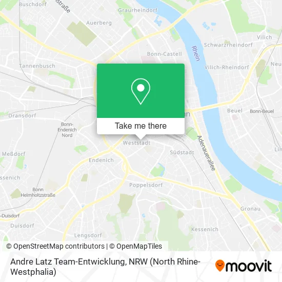 Карта Andre Latz Team-Entwicklung